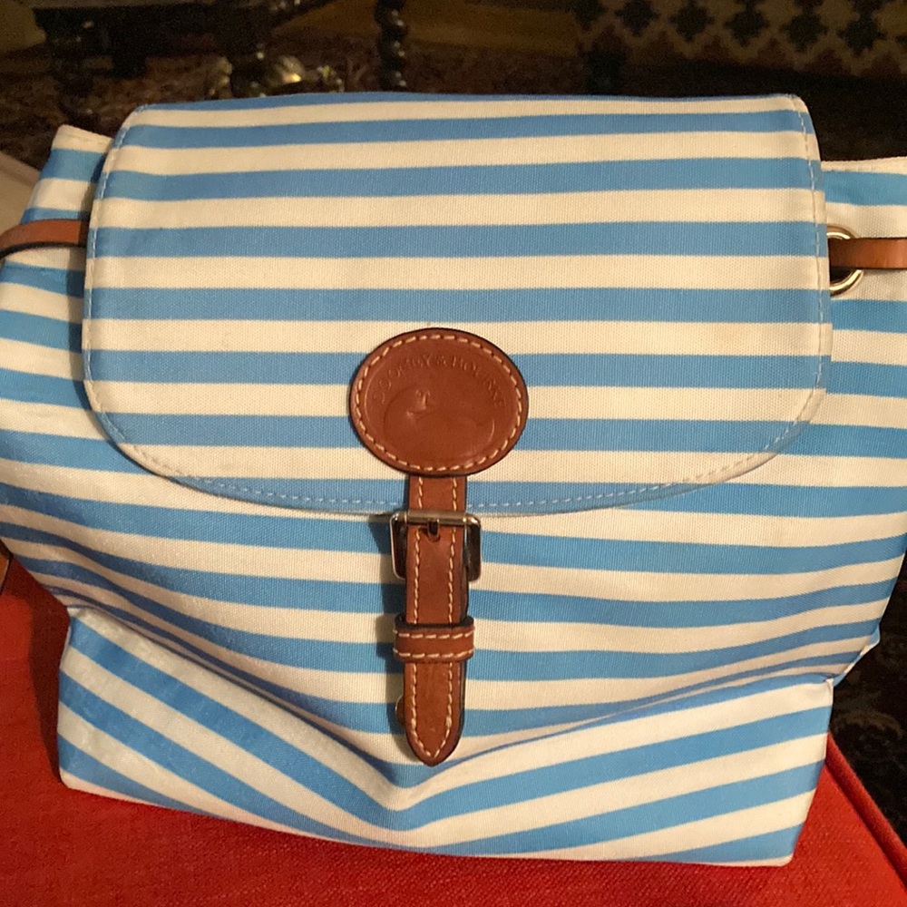 Dooney and Bourke Sullivan flap SO cute small backpack!